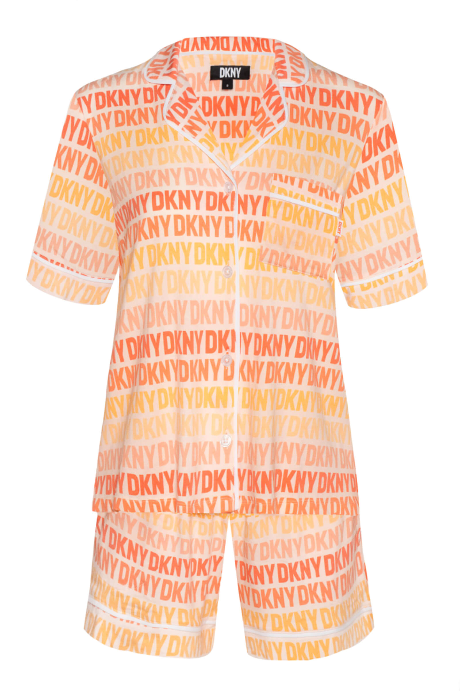Хлопковая пижама с шортами Бренд DKNY