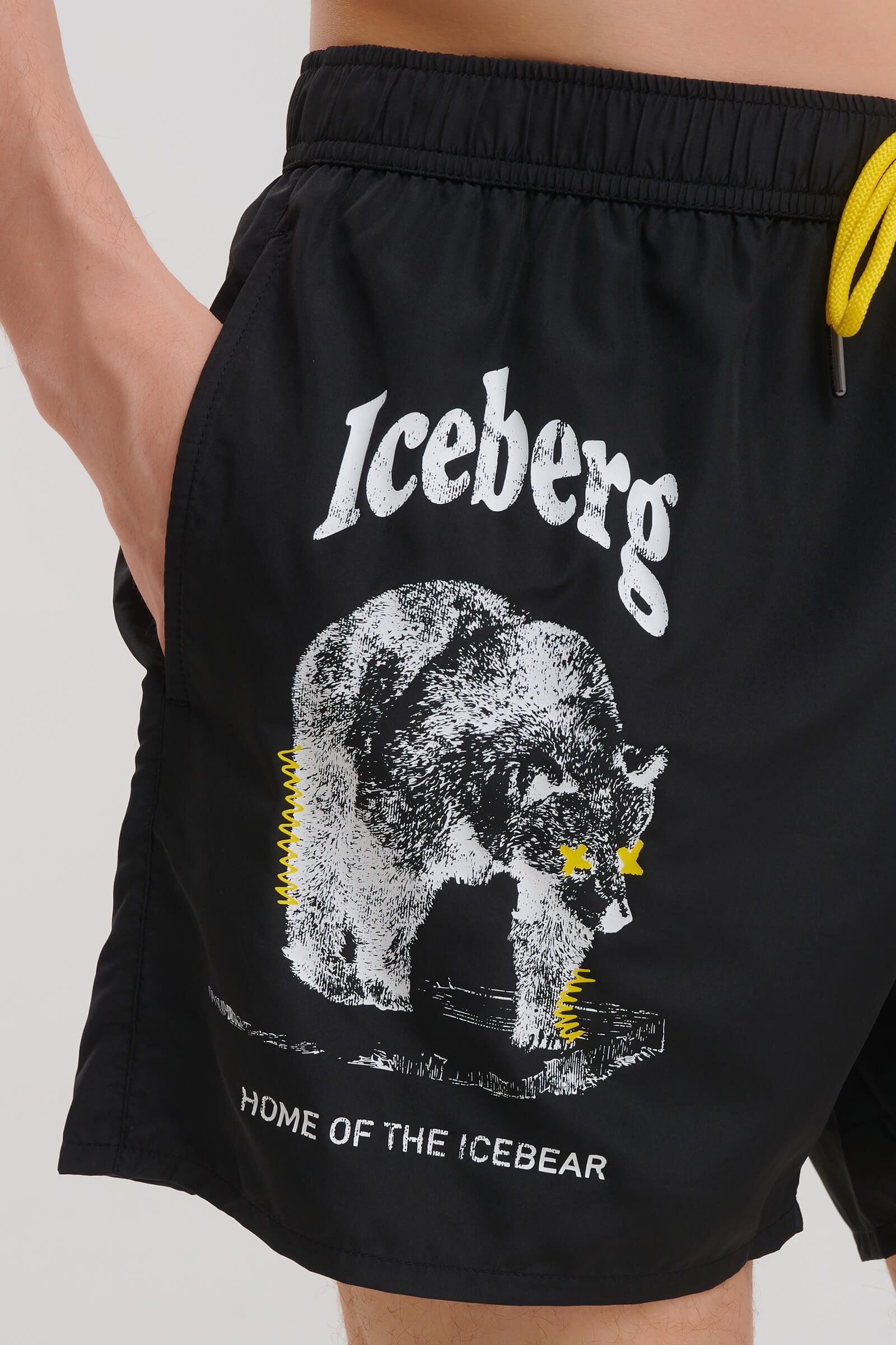 Плавательные шорты со шнурками-завязками Бренд Iceberg Изображение 5