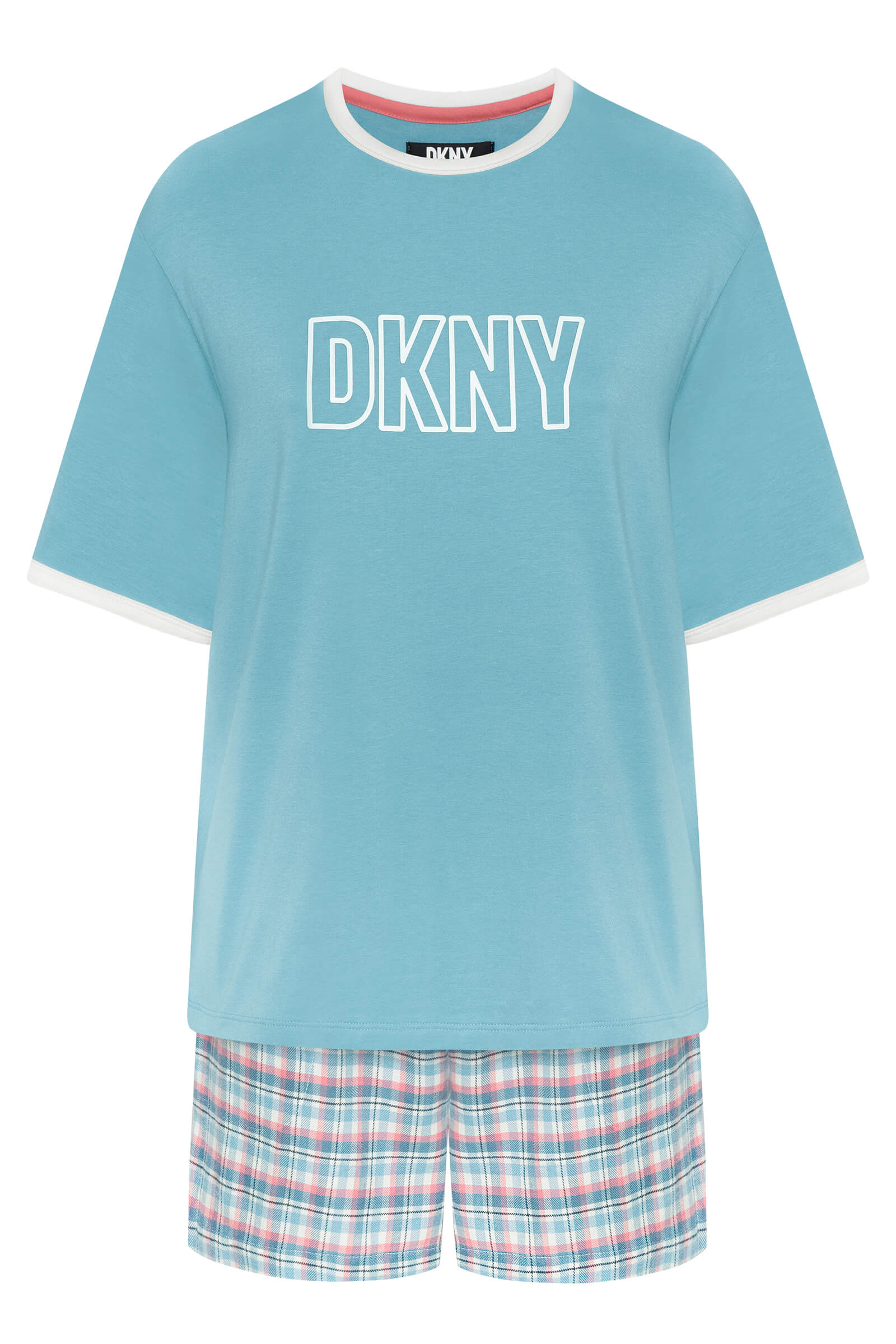 Хлопковая пижама с шортами Бренд DKNY