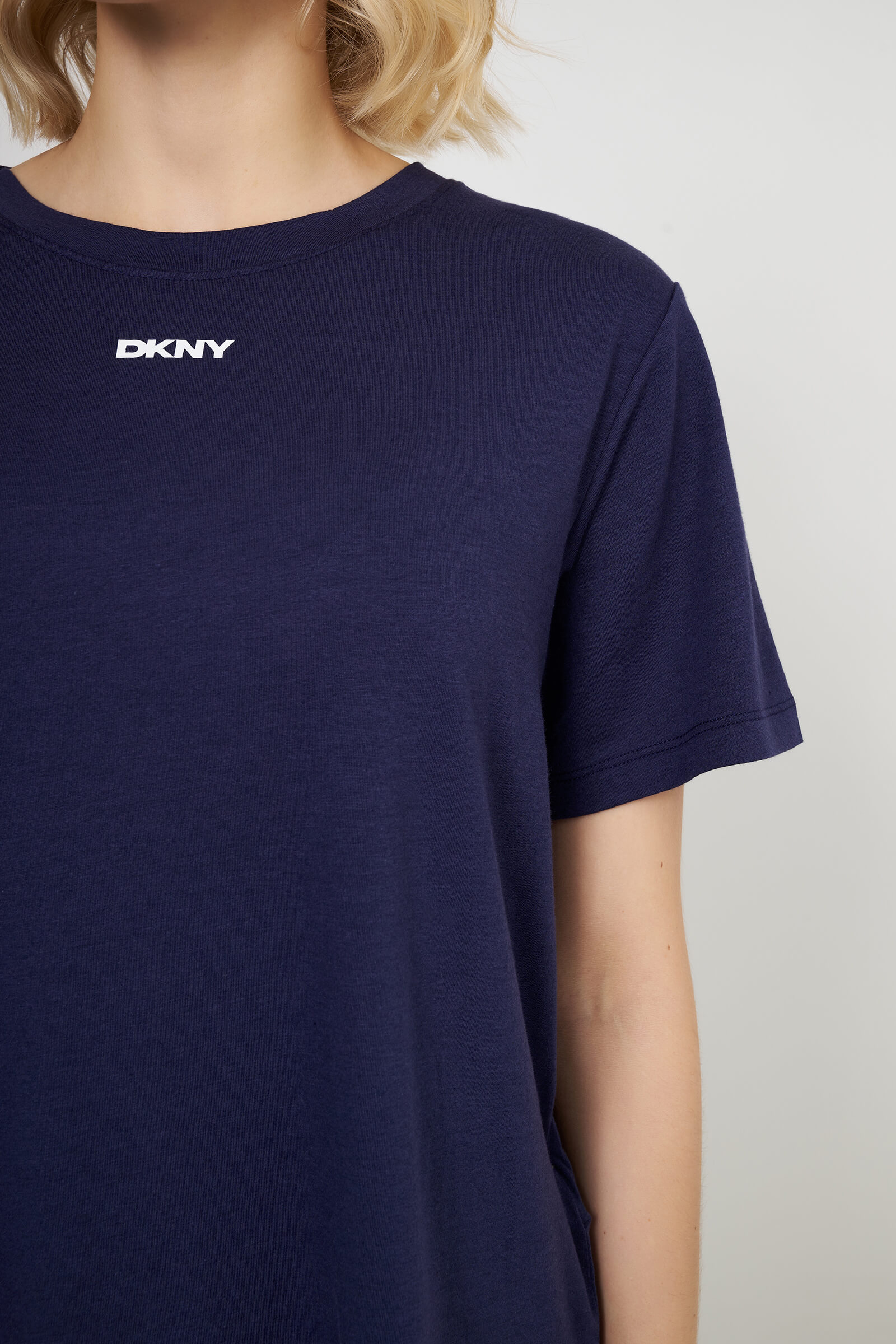 Пижама из смесового хлопка Бренд DKNY Изображение 5