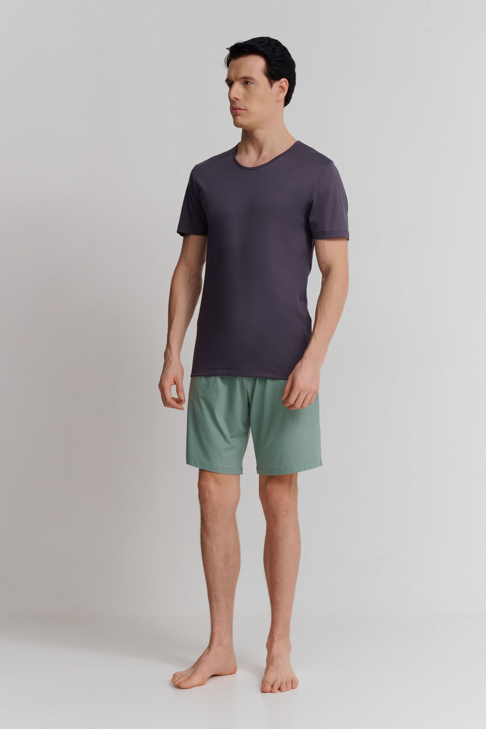 Футболка из редкого хлопка Sea Island Бренд Zimmerli Изображение 4