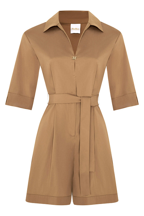 Хлопковый короткий комбинезон Бренд Max Mara