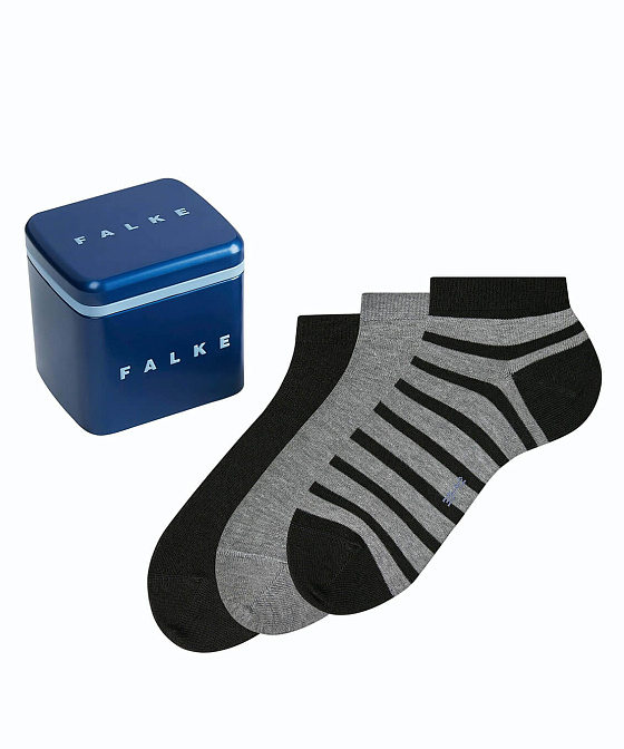 Мужские короткие носки FALKE Happy Box 3-Pack Бренд Falke