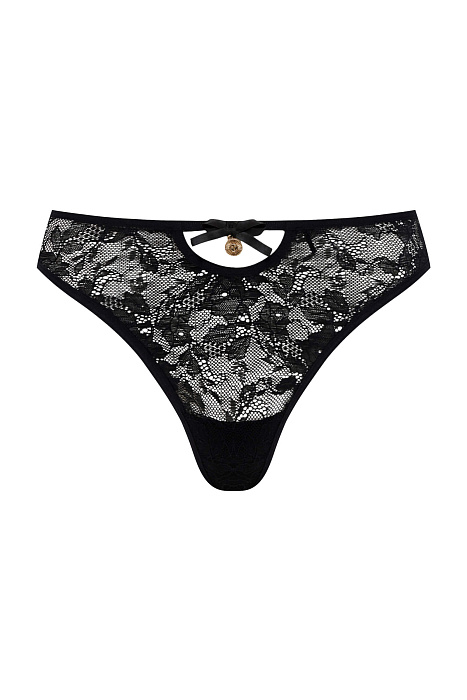Кружевные трусы стринги с фигурным вырезом Бренд Marlies/Dekkers