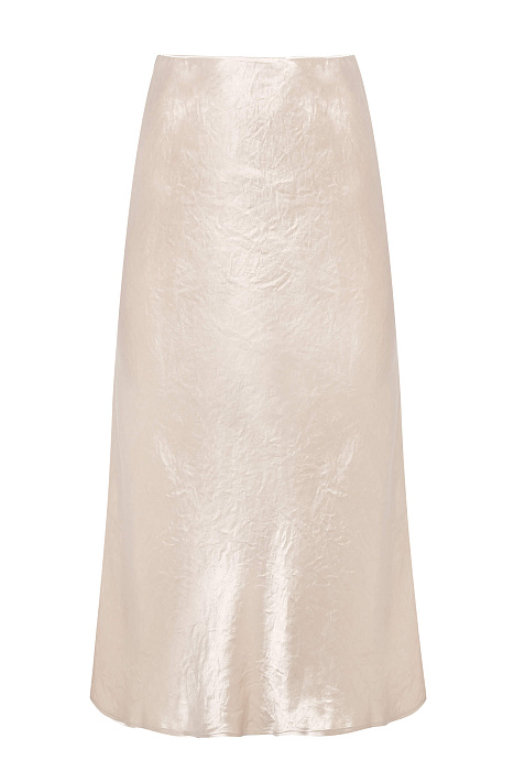 Атласная юбка Бренд Max Mara