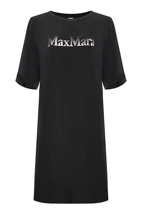 Платье-футболка из шелковистой вискозы Бренд Max Mara