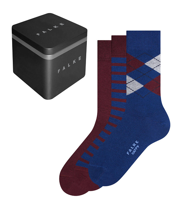 Мужские носки FALKE Happy Box 3-Pack Бренд Falke