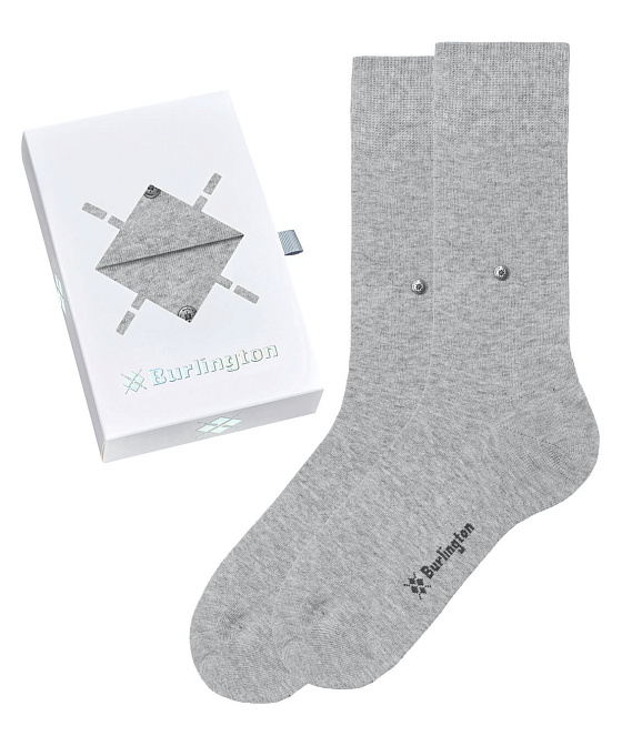 Мужские носки 2 пары Burlington Basic Gift Box Бренд Burlington