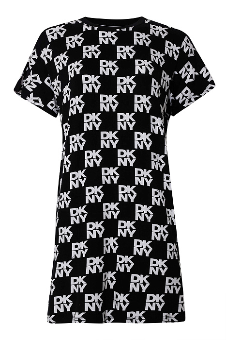 Короткая ночная сорочка из шелковистой вискозы Бренд DKNY