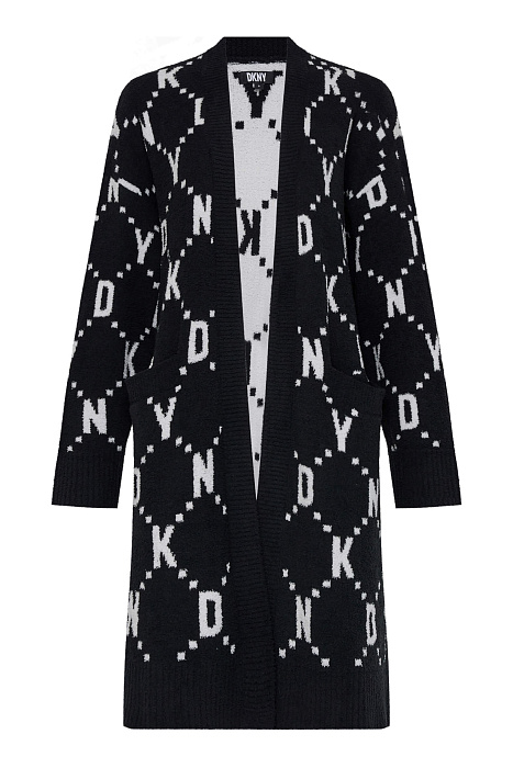 Удлиненный кардиган на запах Бренд DKNY
