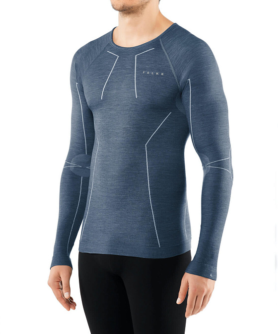 Мужской лонгслив FALKE Wool-Tech Бренд Falke Ess