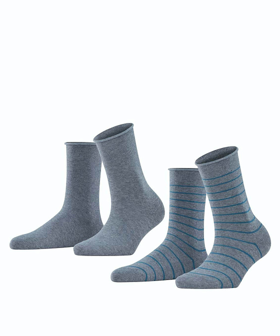 Женские носки FALKE Happy Stripe 2-Pack Бренд Falke