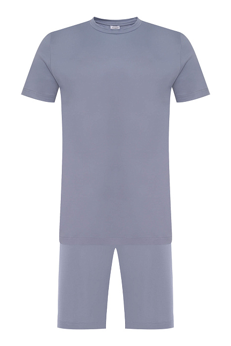 Хлопковая короткая пижама Бренд Zimmerli