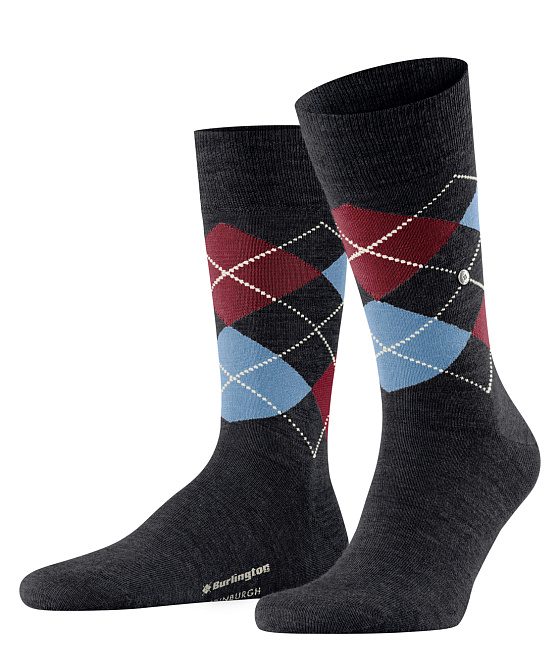 Мужские носки Burlington Melange Edinburgh Бренд Burlington