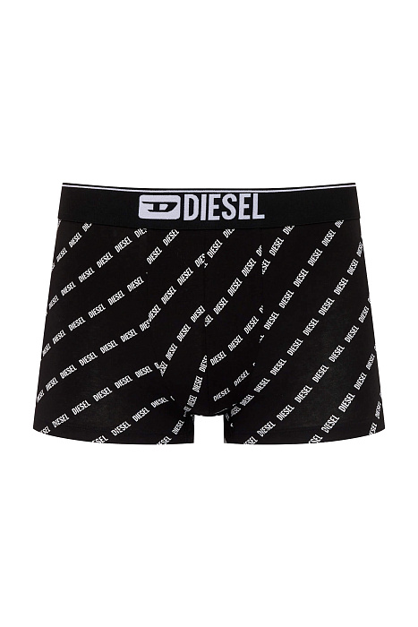 Хлопковые трусы транки с логотипом на поясе Бренд Diesel