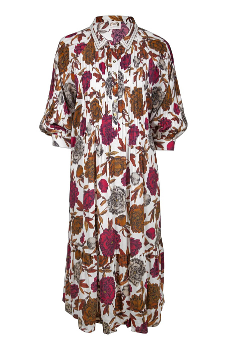 Платье-рубашка с цветочным принтом Бренд Maryan Mehlhorn
