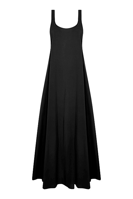Хлопковое платье с открытой спиной Бренд Max Mara