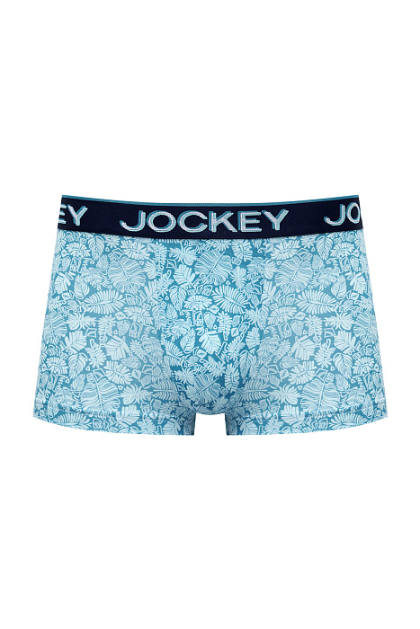 Хлопковые трусы транки с логотипом на поясе Бренд Jockey
