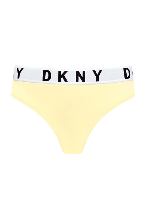 Трусы стринги с логотипом бренда Бренд DKNY