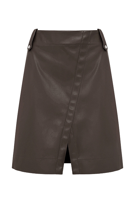 Юбка мини из экокожи Бренд Max Mara