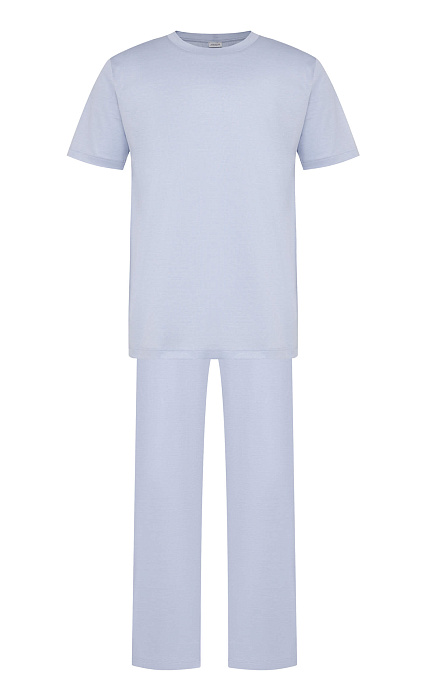 Хлопковая пижама с брюками Бренд Zimmerli
