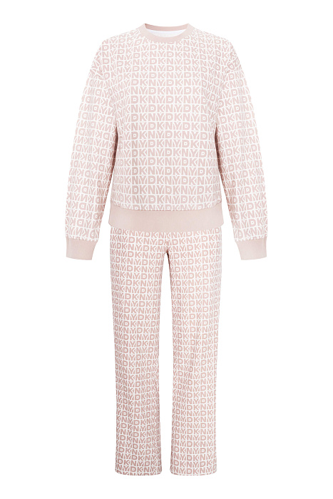 Хлопковый комплект с брюками Бренд DKNY