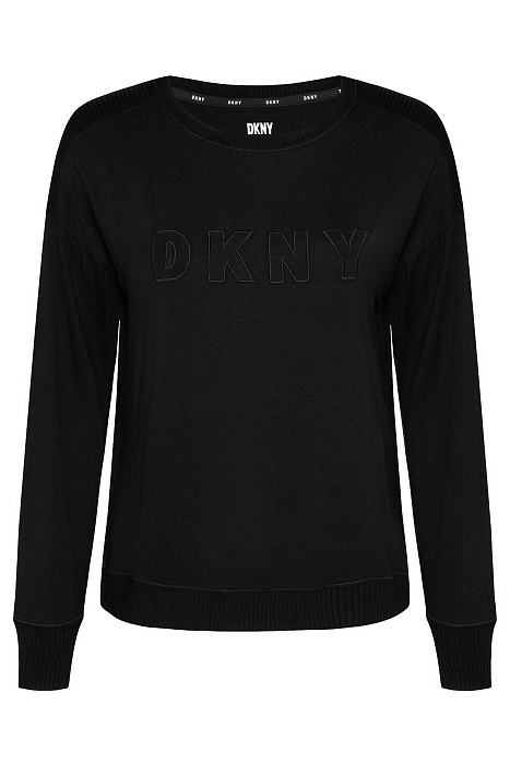 Свитшот с логотипом бренда Бренд DKNY