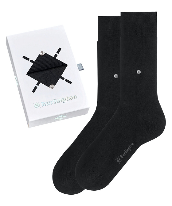 Мужские носки 2 пары Burlington Basic Gift Box Бренд Burlington