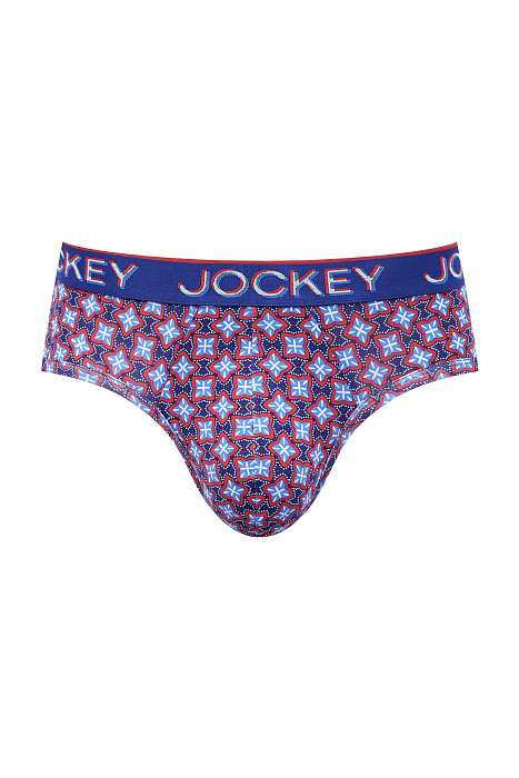 Хлопковые брифы с логотипом на поясе Бренд Jockey