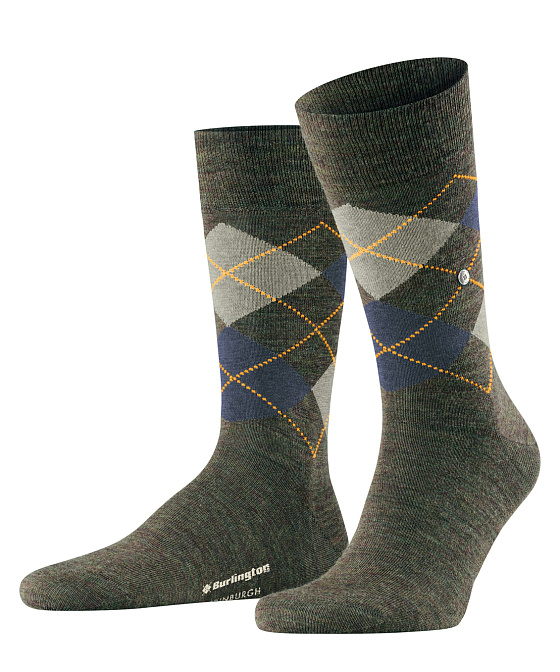Мужские носки Burlington Melange Edinburgh Бренд Burlington