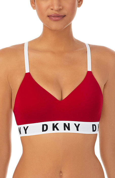 Бюстгальтер топ с треугольными чашками Бренд DKNY