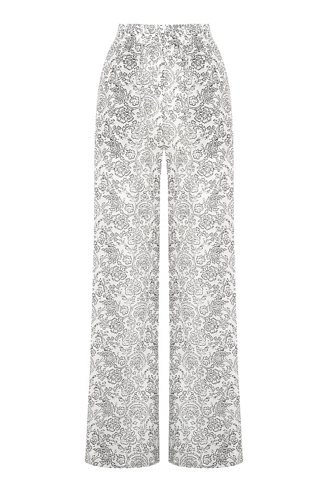 Хлопковые свободные брюки Бренд Ermanno Scervino