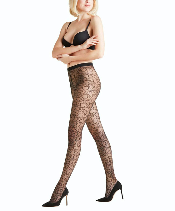 Женские колготки FALKE Graffiti Scratch 15 DEN Бренд Falke