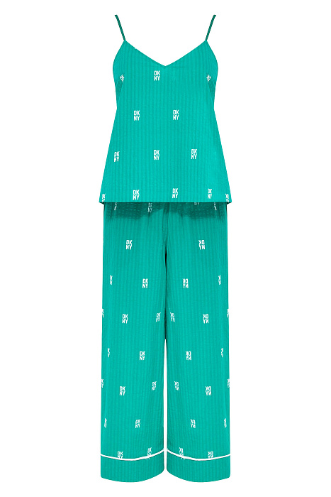 Пижама с топом на тонких бретелях Бренд DKNY