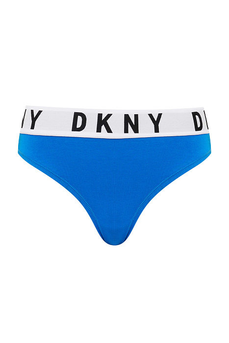 Трусы стринги с логотипом бренда Бренд DKNY
