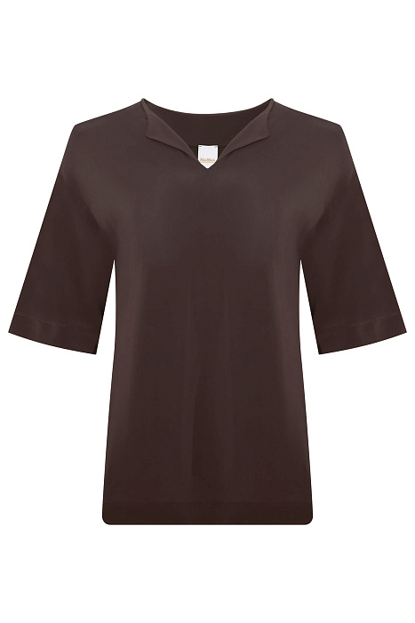 Блузка из шелковистой вискозы Бренд Max Mara