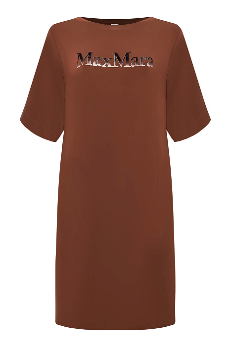 Платье-футболка из шелковистой вискозы Бренд Max Mara