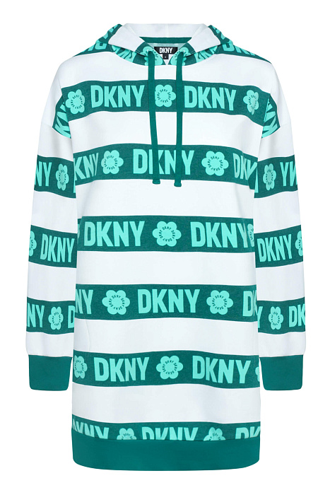 Удлиненное худи Бренд DKNY