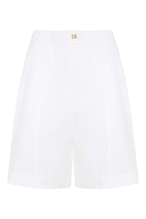 Хлопковые шорты-бермуды на резинке на спине Бренд Max Mara