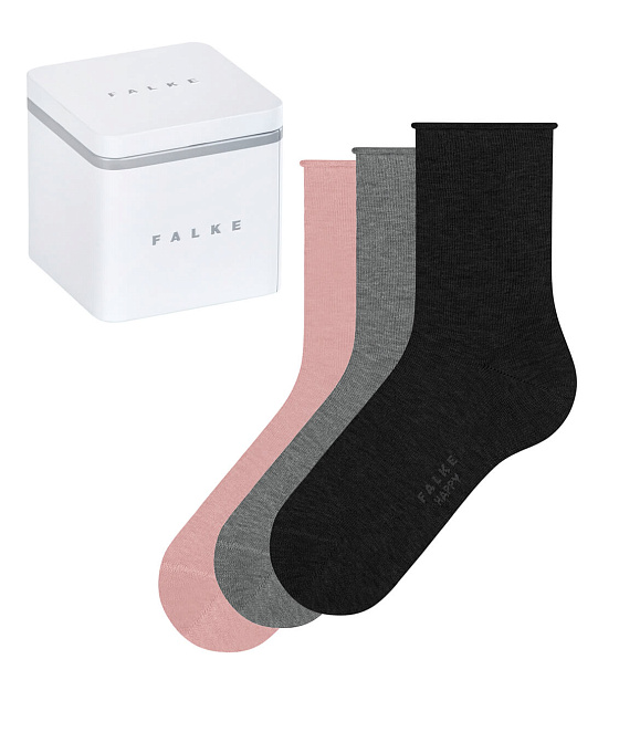 Женские носки FALKE Happy Box 3-Pack Бренд Falke