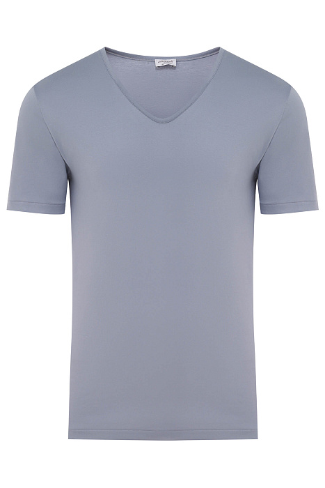 Футболка из редкого хлопка Sea Island Бренд Zimmerli