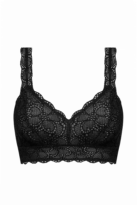 Кружевной бюстгальтер бралетт Бренд DKNY
