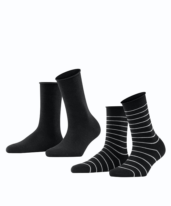 Женские носки FALKE Happy Stripe 2-Pack Бренд Falke