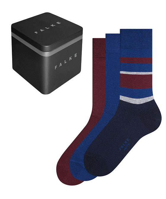 Мужские носки FALKE Happy Box 3-Pack Бренд Falke