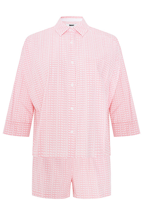 Хлопковая пижама Бренд DKNY
