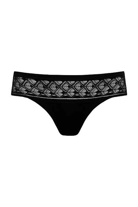 Трусы слипы с геометричным кружевом Бренд Chantelle