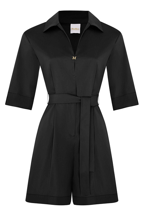 Хлопковый короткий комбинезон Бренд Max Mara