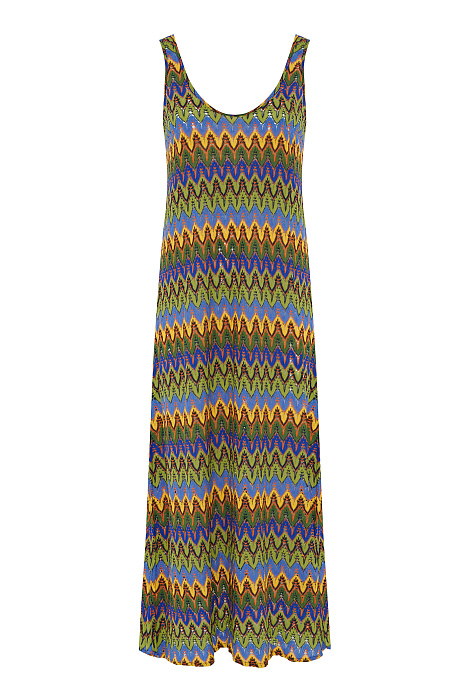 Трикотажное платье с U-образным вырезом Бренд Le Chat