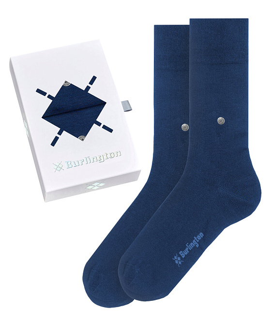 Мужские носки 2 пары Burlington Basic Gift Box Бренд Burlington