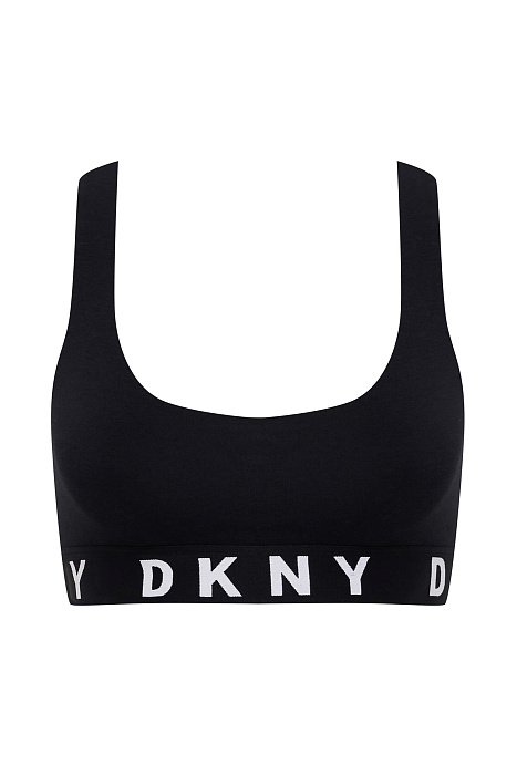 Кроп-топ с логотипом бренда Бренд DKNY